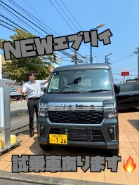エブリイ試乗車はいりました！！